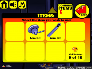 Игра Счастливая Обезьянка 208 (Monkey GO Happy 208) — играть онлайн бесплатно (изображение №7)