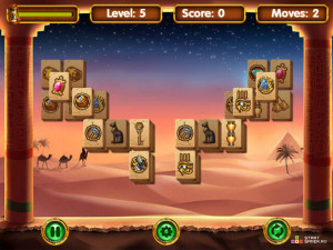 Игра Маджонг Пирамиды (Mahjong Pyramids) — играть онлайн бесплатно (изображение №3)