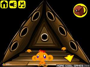 Игра Счастливая Обезьянка 209 (Monkey GO Happy 209) — играть онлайн бесплатно (изображение №4)