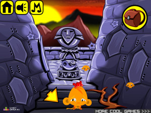 Игра Счастливая Обезьянка 210 (Monkey GO Happy 210) — играть онлайн бесплатно (изображение №4)