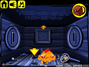 Игра Счастливая Обезьянка 212 (Monkey GO Happy 212) — играть онлайн бесплатно (изображение №4)