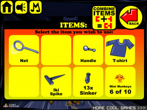 Игра Счастливая Обезьянка 212 (Monkey GO Happy 212) — играть онлайн бесплатно (изображение №6)