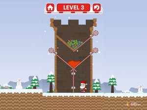 Игра Спасение Санты: Булавки (Santa Rescue) — играть онлайн бесплатно (изображение №6)