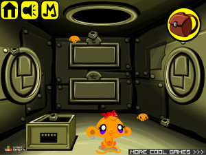 Игра Счастливая Обезьянка 213 (Monkey GO Happy 213) — играть онлайн бесплатно (изображение №2)