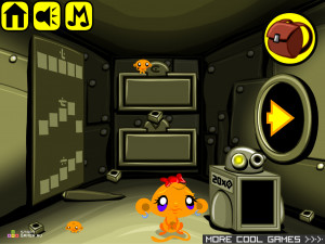 Игра Счастливая Обезьянка 213 (Monkey GO Happy 213) — играть онлайн бесплатно (изображение №5)