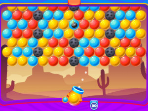 Игра Супер Стрелок по Пузырям (Super Bubble Shooter) — играть онлайн бесплатно (изображение №2)