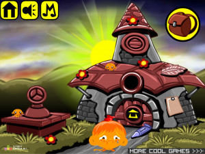 Игра Счастливая Обезьянка 214 (Monkey GO Happy 214) — играть онлайн бесплатно (изображение №2)