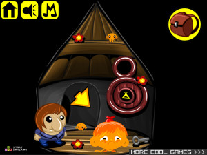 Игра Счастливая Обезьянка 214 (Monkey GO Happy 214) — играть онлайн бесплатно (изображение №6)