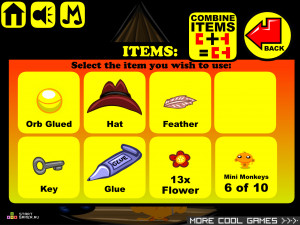 Игра Счастливая Обезьянка 214 (Monkey GO Happy 214) — играть онлайн бесплатно (изображение №7)