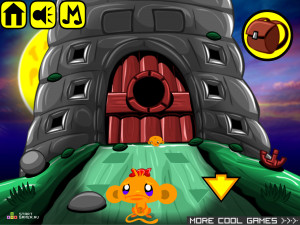 Игра Счастливая Обезьянка 216 (Monkey GO Happy 216) — играть онлайн бесплатно (изображение №3)