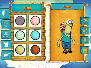 Игра Губка Боб Квадратные Штаны: Конструктор Комиксов (SpongeBob SquarePants: Cartoon Creator) — играть онлайн бесплатно (изображение №2)