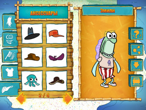 Игра Губка Боб Квадратные Штаны: Конструктор Комиксов (SpongeBob SquarePants: Cartoon Creator) — играть онлайн бесплатно (изображение №4)