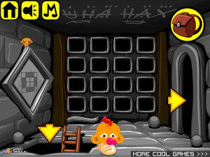 Игра Счастливая Обезьянка 218 (Monkey GO Happy 218) — играть онлайн бесплатно (изображение №3)