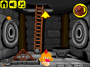 Игра Счастливая Обезьянка 218 (Monkey GO Happy 218) — играть онлайн бесплатно (изображение №4)