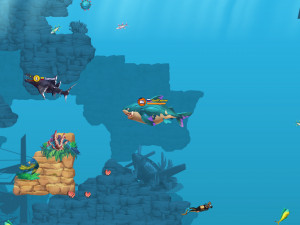 Игра Голодная Акула: Арена (Hungry Shark Arena) — играть онлайн бесплатно (изображение №4)