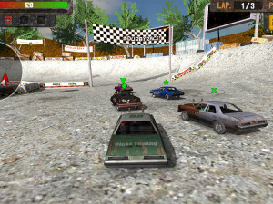 Игра Гонки на Выживание: Дерби Краш (Demolition Derby Crash Racing) — играть онлайн бесплатно (изображение №4)