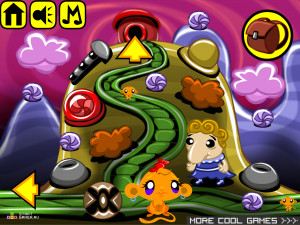 Игра Счастливая Обезьянка 220 (Monkey GO Happy 220) — играть онлайн бесплатно (изображение №3)