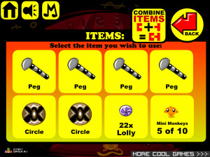 Игра Счастливая Обезьянка 220 (Monkey GO Happy 220) — играть онлайн бесплатно (изображение №5)