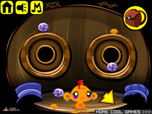 Игра Счастливая Обезьянка 220 (Monkey GO Happy 220) — играть онлайн бесплатно (изображение №6)