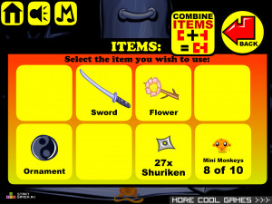 Игра Счастливая Обезьянка 223 (Monkey GO Happy 223) — играть онлайн бесплатно (изображение №5)