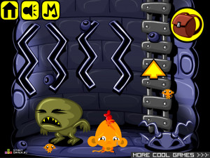 Игра Счастливая Обезьянка 224 (Monkey GO Happy 224) — играть онлайн бесплатно (изображение №2)