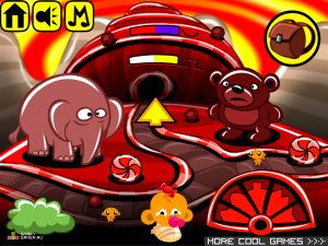 Игра Счастливая Обезьянка 225 (Monkey GO Happy 225) — играть онлайн бесплатно (изображение №2)