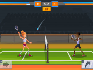 Игра Силовой Бадминтон (Power Badminton) — играть онлайн бесплатно (изображение №3)