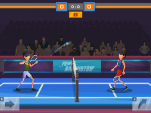 Игра Силовой Бадминтон (Power Badminton) — играть онлайн бесплатно (изображение №5)