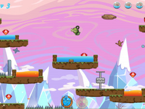 Игра Мальчик Лава и Девочка Вода (Lava Boy And Blue Girl) — играть онлайн бесплатно (изображение №4)