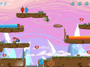 Игра Мальчик Лава и Девочка Вода (Lava Boy And Blue Girl) — играть онлайн бесплатно (изображение №5)