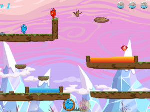 Игра Мальчик Лава и Девочка Вода (Lava Boy And Blue Girl) — играть онлайн бесплатно (изображение №6)