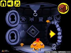 Игра Счастливая Обезьянка 233 (Monkey GO Happy 233) — играть онлайн бесплатно (изображение №4)