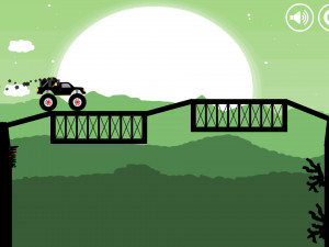 Игра Монстр Трак: Лесная Доставка (Monster Truck: Forest Delivery) — играть онлайн бесплатно (изображение №3)