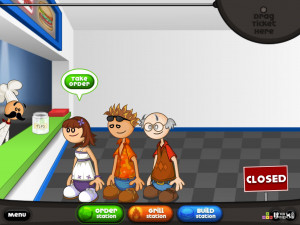 Игра Бургерная Папы Луи (Papa's Burgeria) — играть онлайн бесплатно (изображение №7)