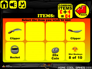 Игра Счастливая Обезьянка 243 (Monkey GO Happy 243) — играть онлайн бесплатно (изображение №6)