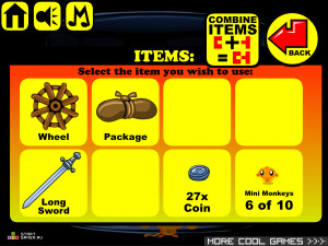 Игра Счастливая Обезьянка 245 (Monkey GO Happy 245) — играть онлайн бесплатно (изображение №6)