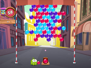 Игра Ам Ням Пузыри (Om Nom Bubbles) — играть онлайн бесплатно (изображение №6)