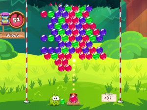 Игра Ам Ням Пузыри (Om Nom Bubbles) — играть онлайн бесплатно (изображение №7)