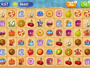 Игра Ам Ням: Коннект Классик (Om Nom Connect Classic) — играть онлайн бесплатно (изображение №4)