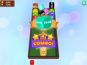 Игра Кубики 2048 3D (Dices 2048 3D) — играть онлайн бесплатно (изображение №2)