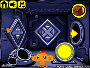 Игра Счастливая Обезьянка 251 (Monkey GO Happy 251) — играть онлайн бесплатно (изображение №4)