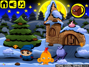 Игра Счастливая Обезьянка 252 (Monkey GO Happy 252) — играть онлайн бесплатно (изображение №2)