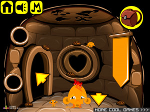 Игра Счастливая Обезьянка 252 (Monkey GO Happy 252) — играть онлайн бесплатно (изображение №3)