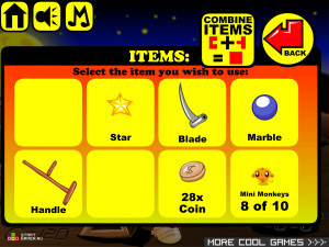 Игра Счастливая Обезьянка 253 (Monkey GO Happy 253) — играть онлайн бесплатно (изображение №6)