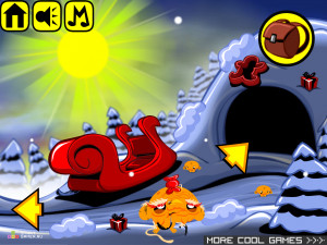 Игра Счастливая Обезьянка 254 (Monkey GO Happy 254) — играть онлайн бесплатно (изображение №3)