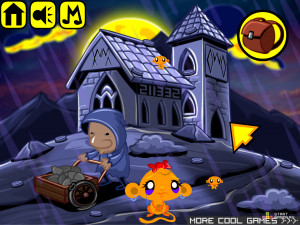 Игра Счастливая Обезьянка 255 (Monkey GO Happy 255) — играть онлайн бесплатно (изображение №2)