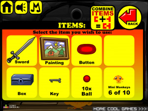 Игра Счастливая Обезьянка 256 (Monkey GO Happy 256) — играть онлайн бесплатно (изображение №5)