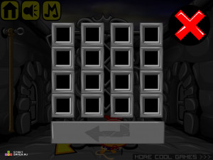 Игра Счастливая Обезьянка 257: Побег из Крепости (Monkey GO Happy Stage 257: Fortress Escape) — играть онлайн бесплатно (изображение №4)