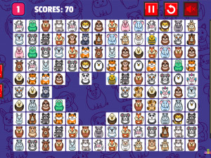 Игра Маджонг Криса: Коннект Животных (Kris Mahjong Animals) — играть онлайн бесплатно (изображение №3)