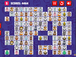 Игра Маджонг Криса: Коннект Животных (Kris Mahjong Animals) — играть онлайн бесплатно (изображение №5)